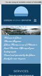 Mobile Screenshot of gibsonmarina.com